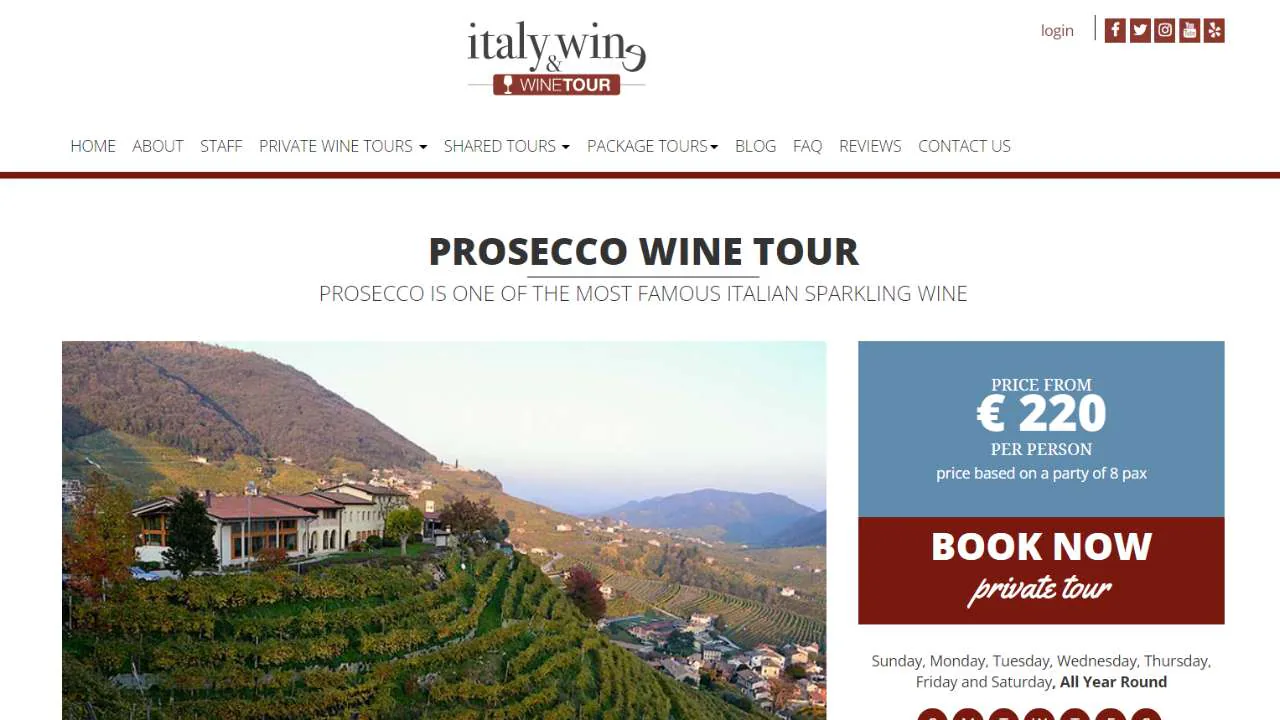 Italy and Wine Wine Tours in Venice - 1280x720