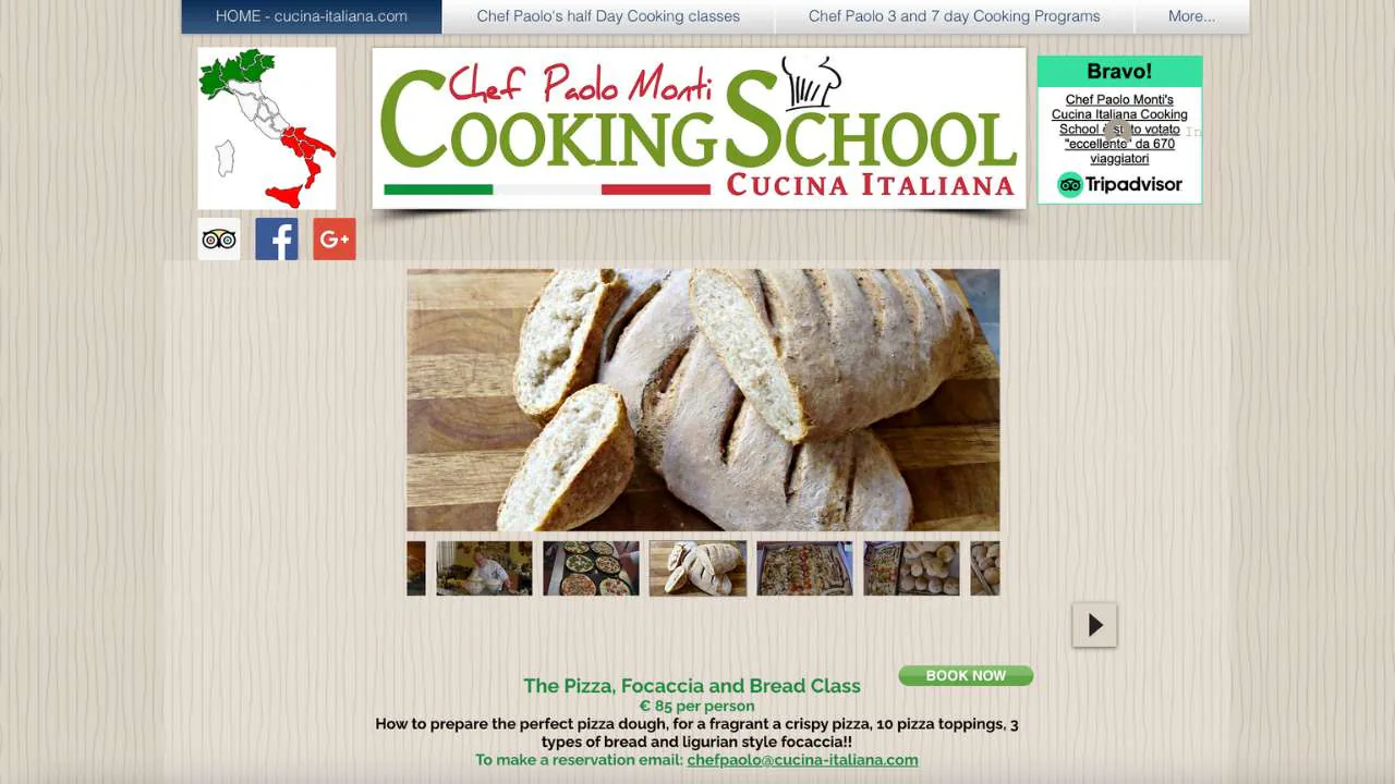 Pizza, focaccia and bread class with Chef Paolo Monti - 1280x720