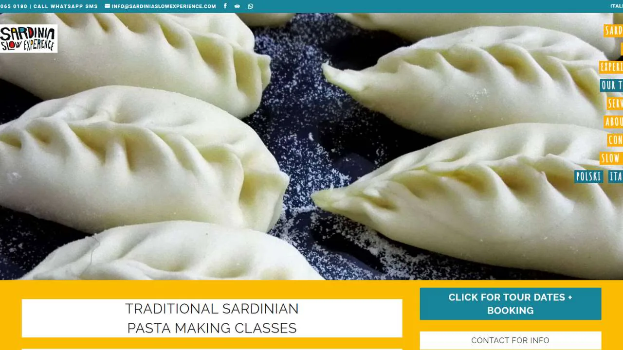 Sardinia Slow Experience Italian cooking class Sardinia - 1280x720