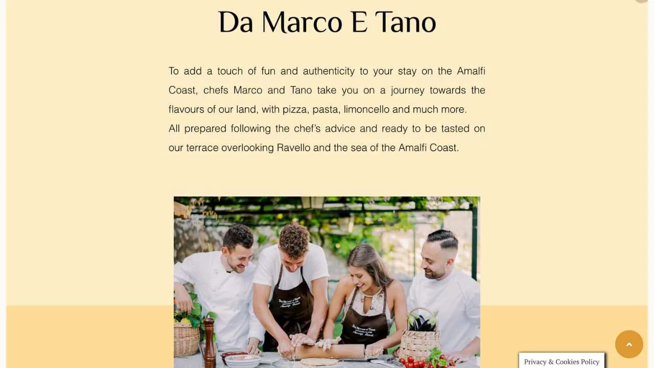 Ravello Residence - Cooking class in Amalfi Coast with Marco and Tano- 1280x720