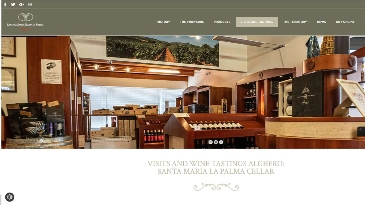 Cantina Santa Maria Wine Tasting Alghero - 1280x720