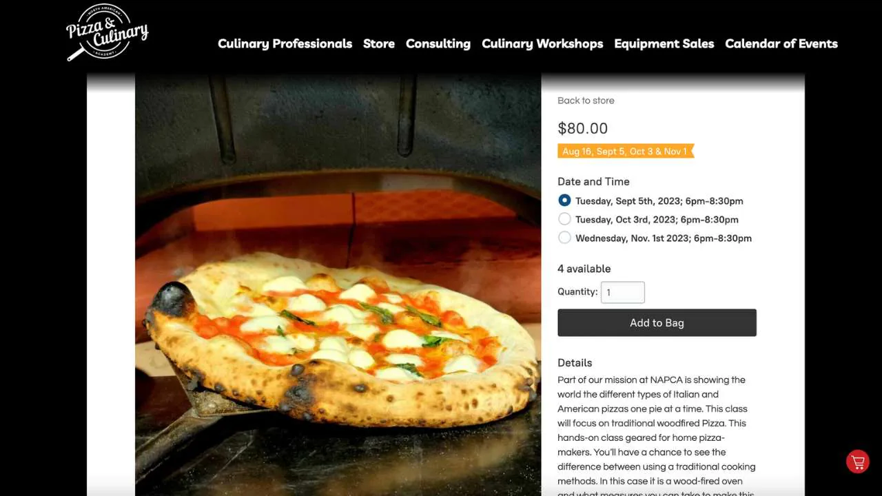Authentic napolitan pizza class in Chicago by Pizza and Culinary - 1280x720