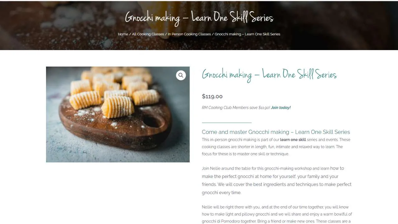 Relish Mama pasta Cooking Class in Melbourne - 1280x720