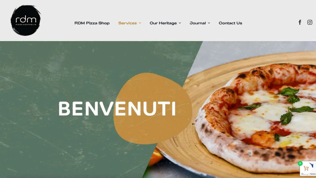 Rdm pizza Australia courses page