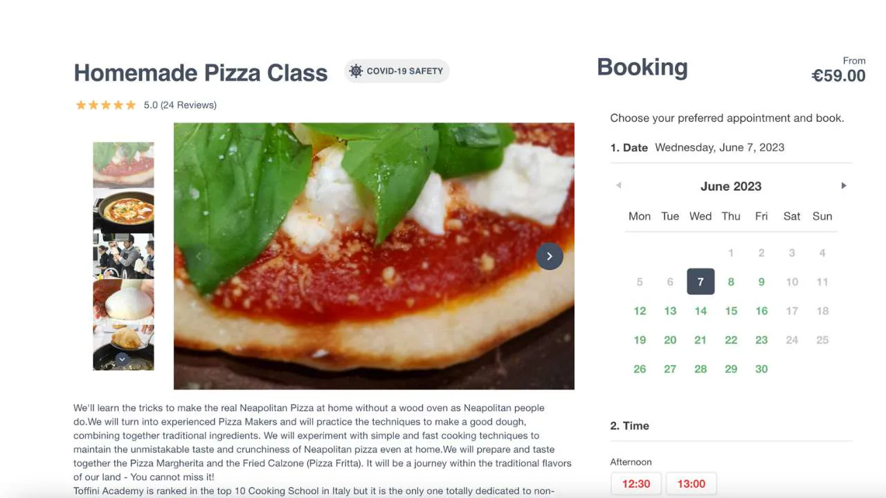 Homemade pizza class with Toffini academy - 1280x720