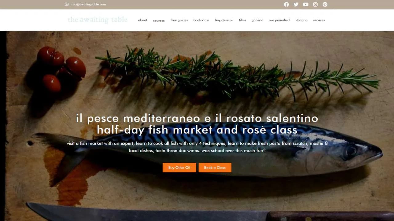 Awaiting Table Italian Cooking Class Lecce - 1280x720