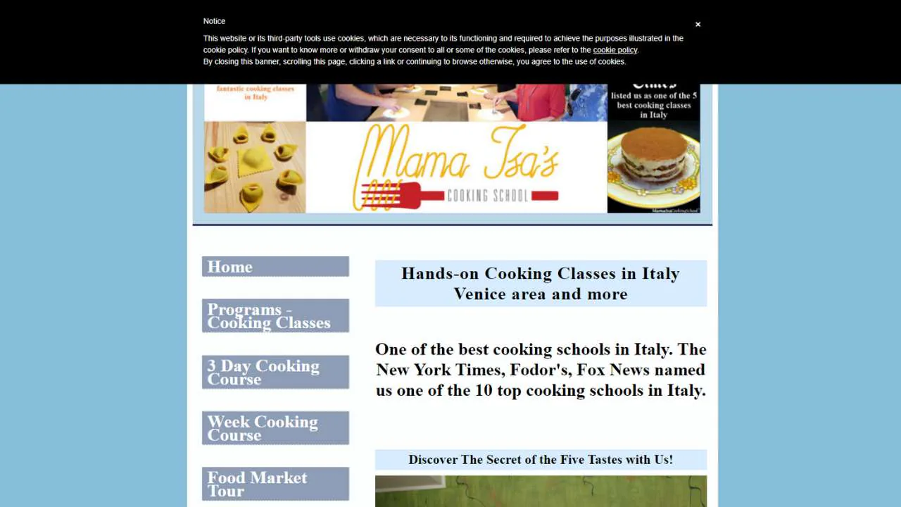 Mama Isa Italian Cooking Class in Northern Italy - 1280x720