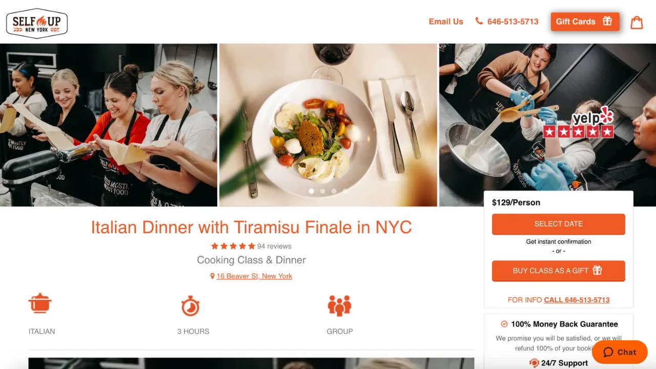 Updated SelfUp pasta class in NY - 1280x720