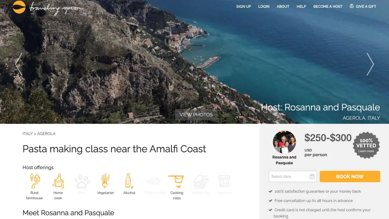 Pasta making class near Amalfi Coast by Traveling Spoons - 1280x720