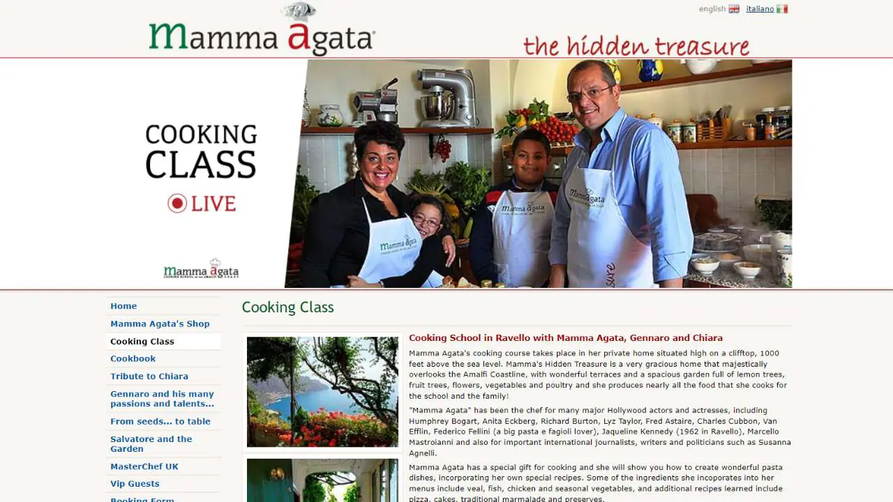 Mamma Agata Italian Cooking Class Ravello - 1280x720
