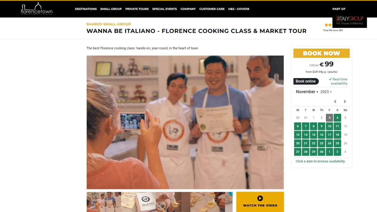 Florencetown Pasta Making Classes in Florence - 1280x720