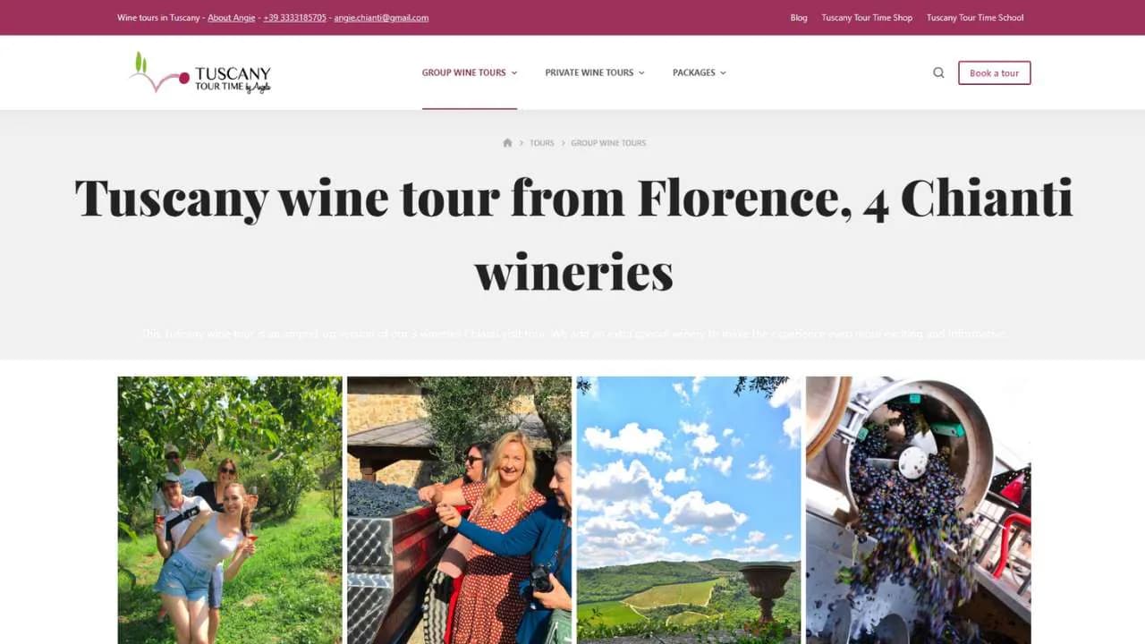 Tuscany Tour Time by Angela Wine Tour in Tuscany - 1280x720