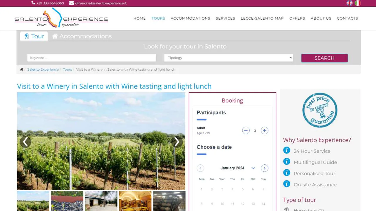 Salento Experience Salento Wine Tour - 1280x720