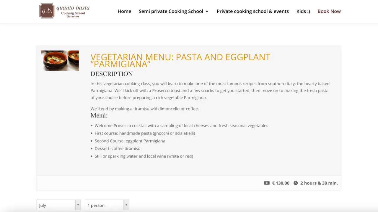 Pasta end eggplant parmigiana by Quanto Basta - 1280x720