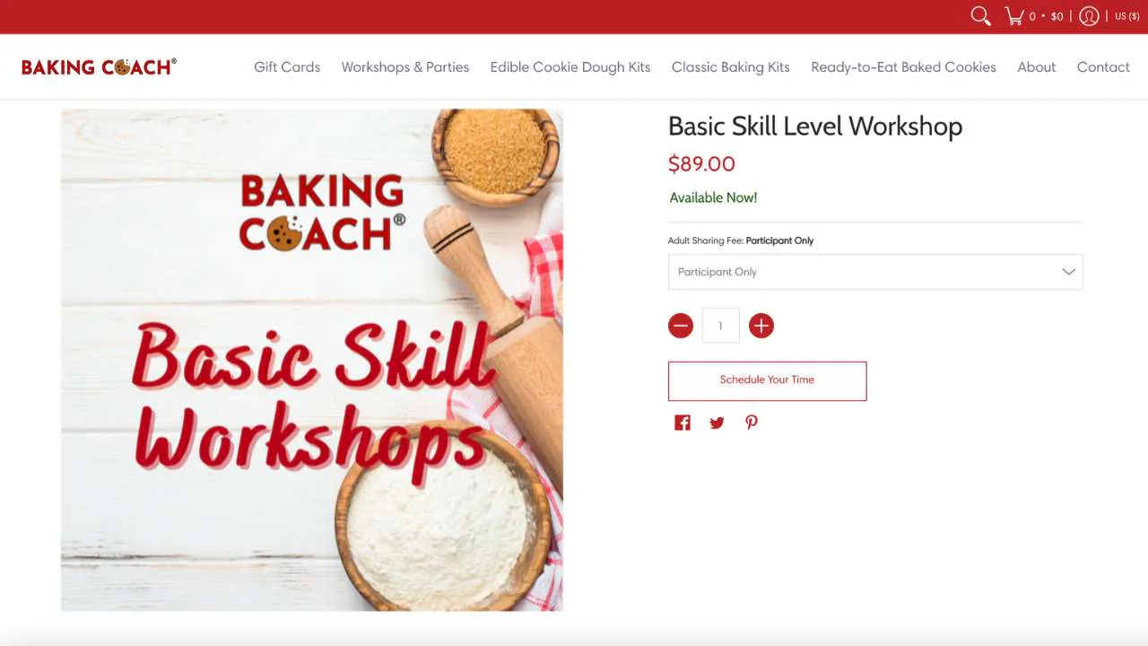 Baking Coach Basic Skill level bread baking workshop