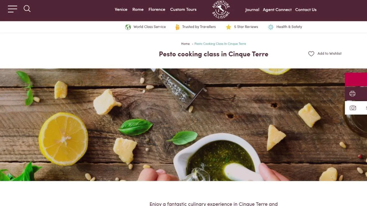 Adventure Bellissime Italian Cooking Class Cinque Terre - 1280x720