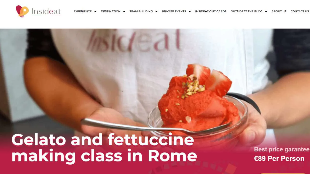 Insideat Gelato Making Class in Rome - 1280x720