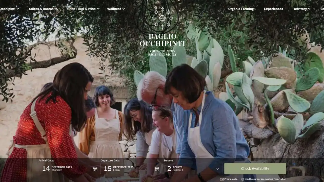 Baglio Occhipinti Italian Cooking Class in Southern Italy - 1280x720