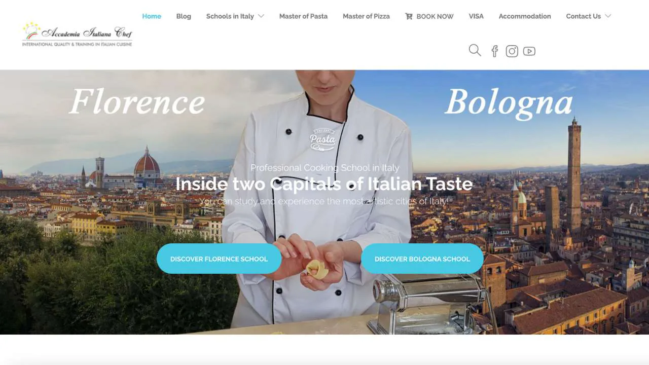 Accademia Italiana Chef, Florence and Bologna - 1280x720