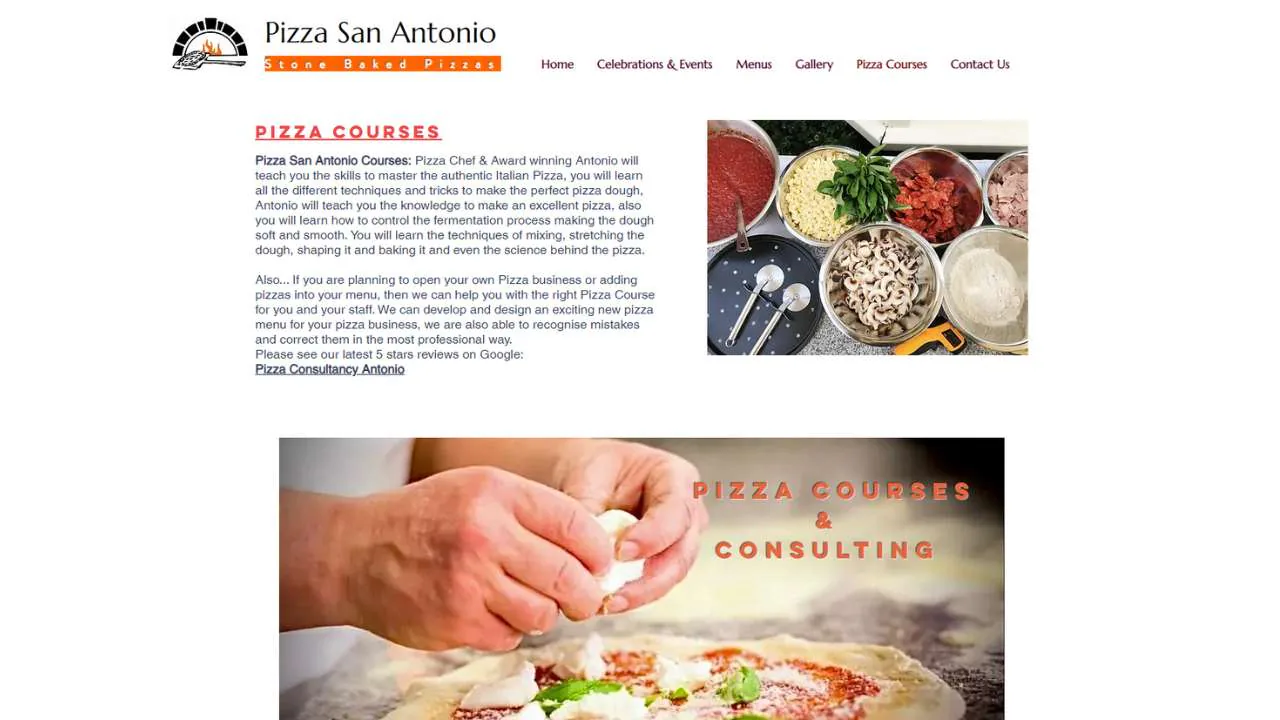 Pizza San Antonio Pizza making class in Manchester - 1280x720