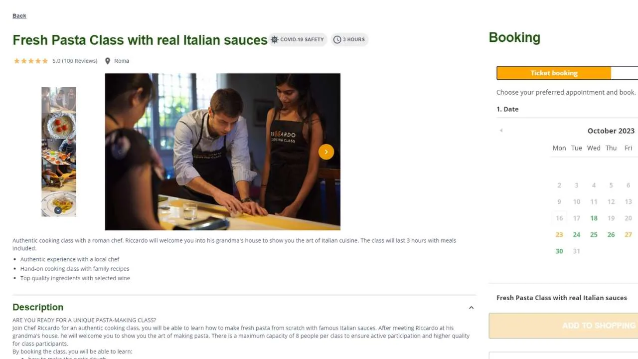 Riccardo Cooking Class Pasta Making Classes in Rome - 1280x720