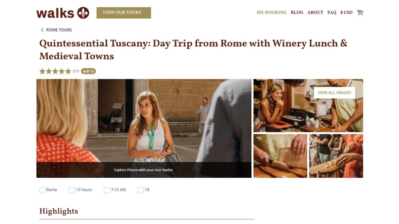 Walks of Italy Winery Tour From Rome - 1280x720