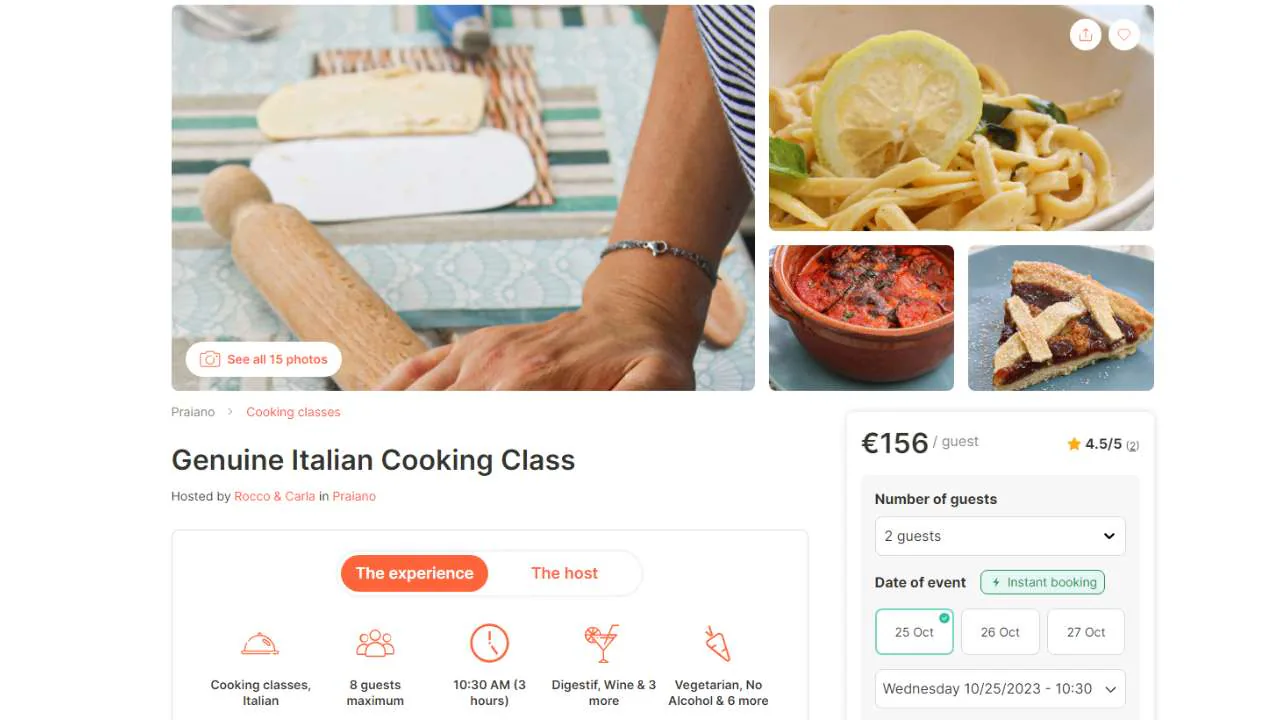 EatWith Italian Cooking Classes in Positano - 1280x720