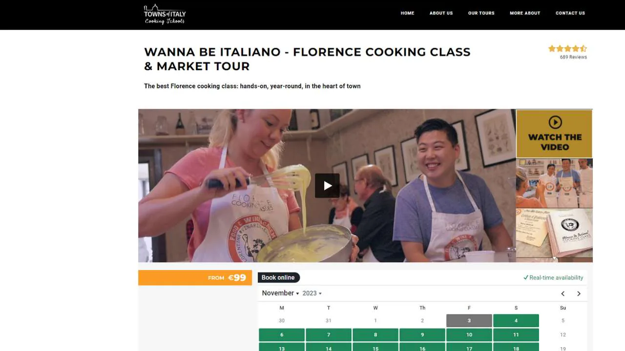 Towns of Italy Pasta Making Classes in Florence - 1280x720