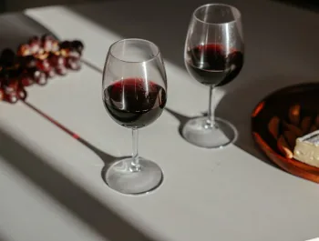 Wines in glasses - 350×265