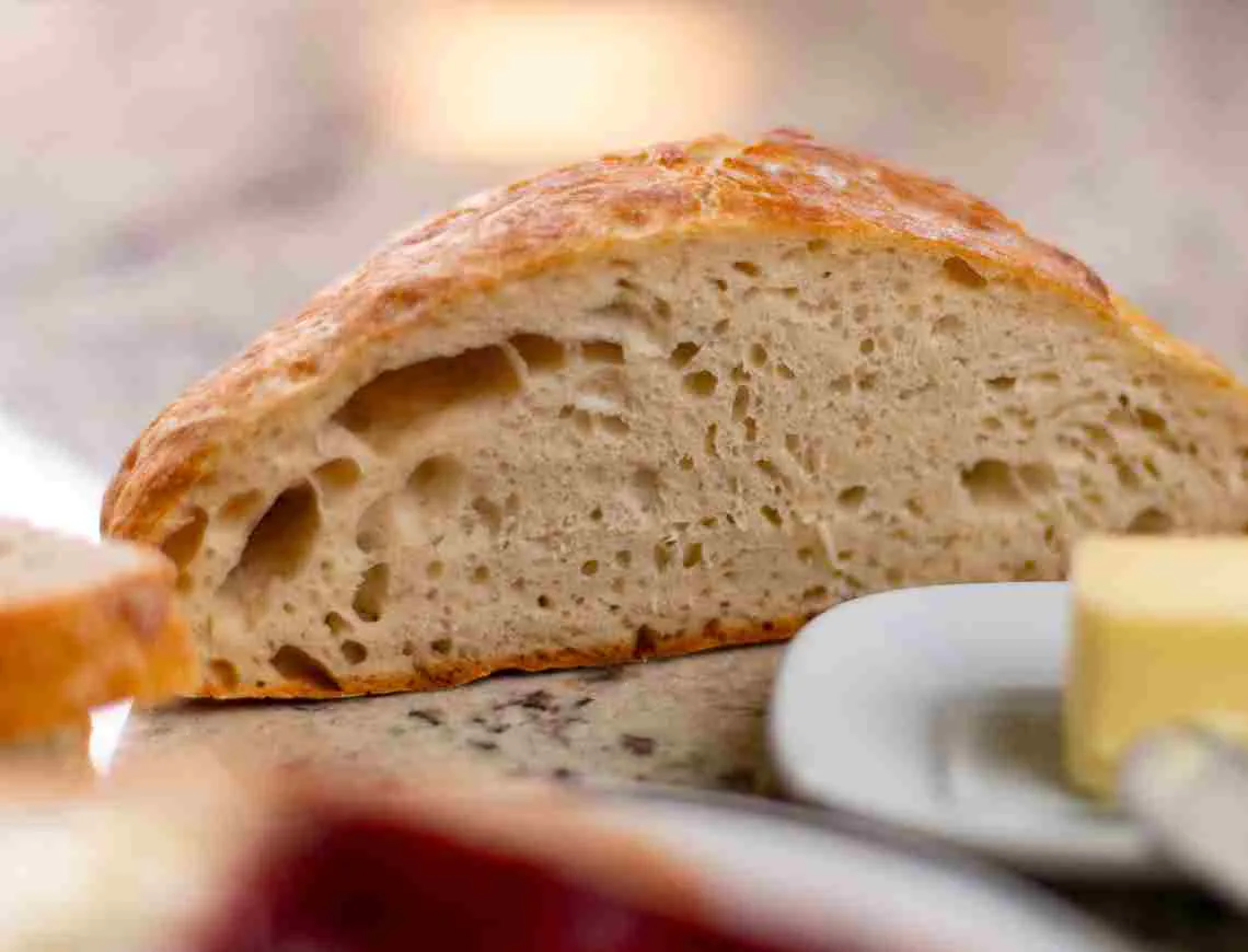 Rustic loaf with butter on the side - 799x610
