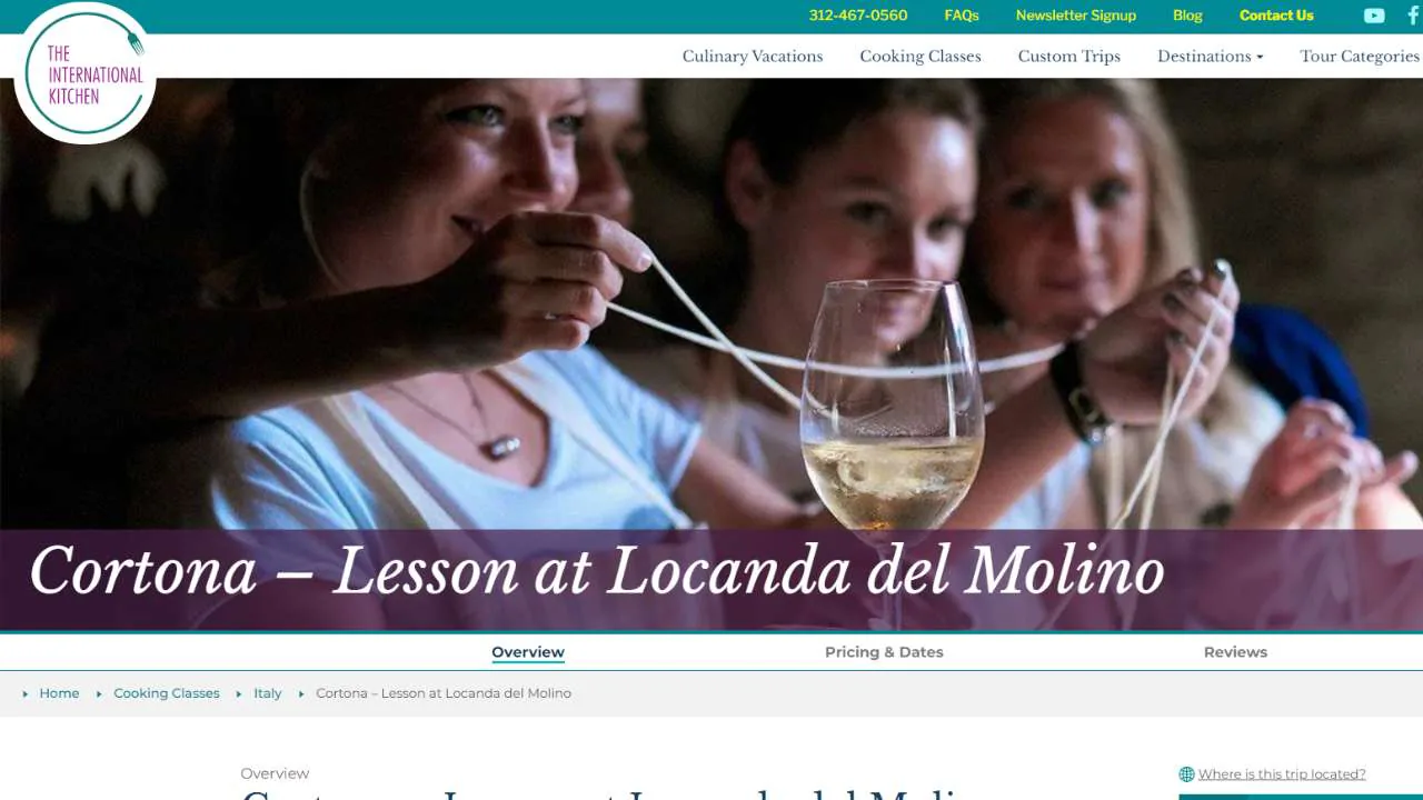 The International Kitchen Italian Cooking Classes Cortona - 1280x720