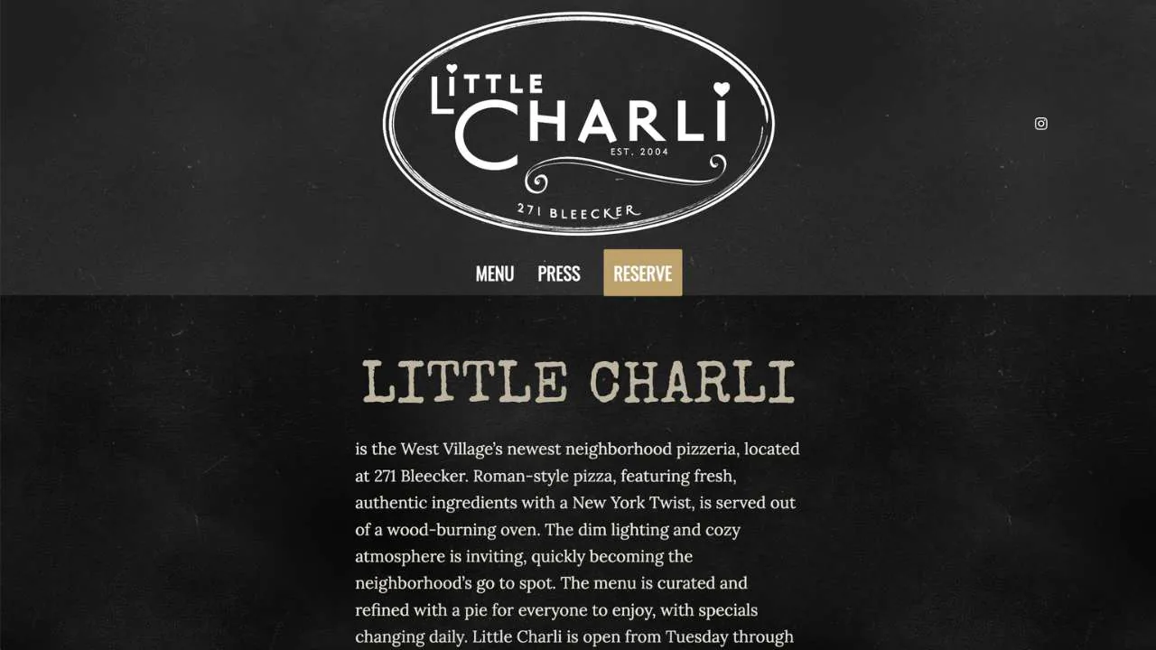 Little charli Home page