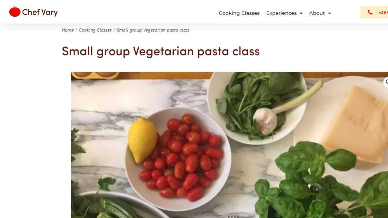 Chef Vary Pasta Cooking Tuscany - 1280x720