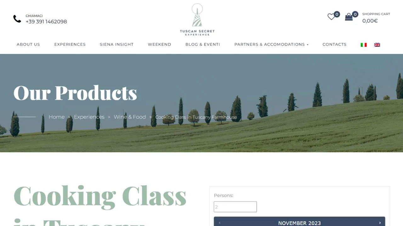 Tuscan Secret Experience Tuscan Farmhouse cooking class - 1280x720