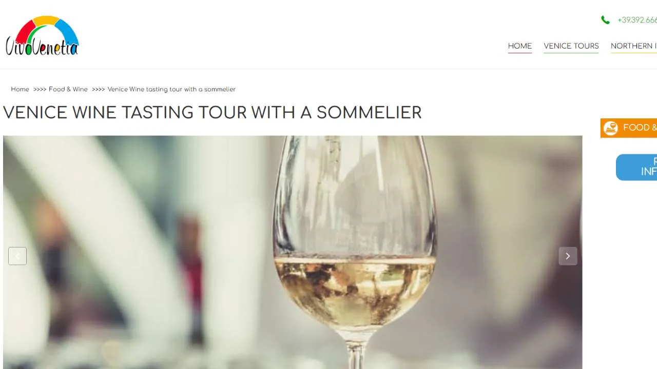Vivo Venetta Wine Tours in Venice - 1280x720
