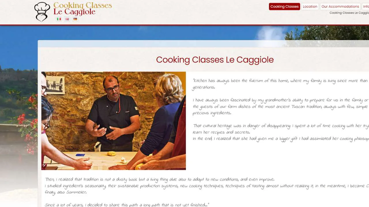 Le Cagglio Italian Cooking Classes Montepulciano - 1280x720