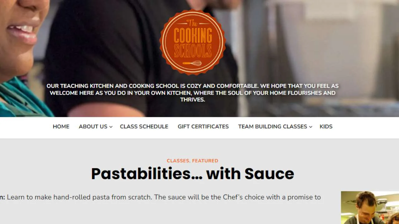 The cooking School Italian cooking class - 1280x720