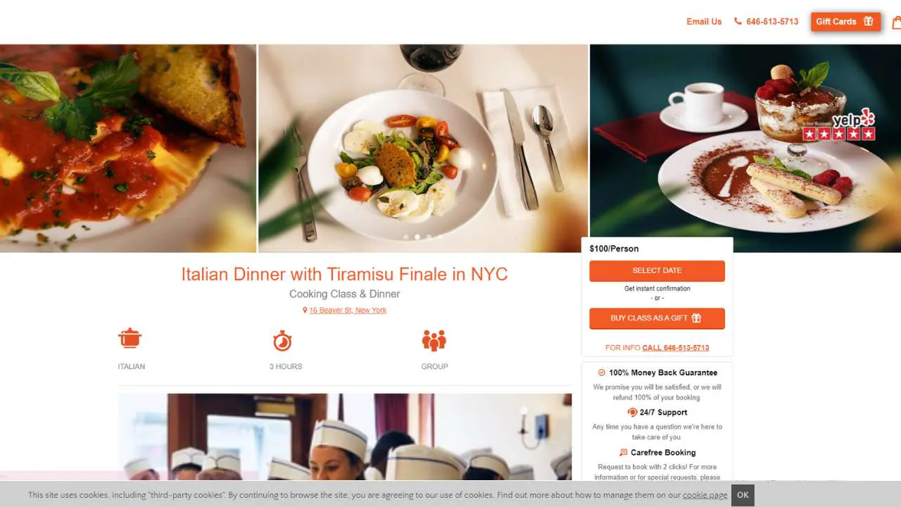 SelfUp Team Building Cooking Class NYC - 1280x720