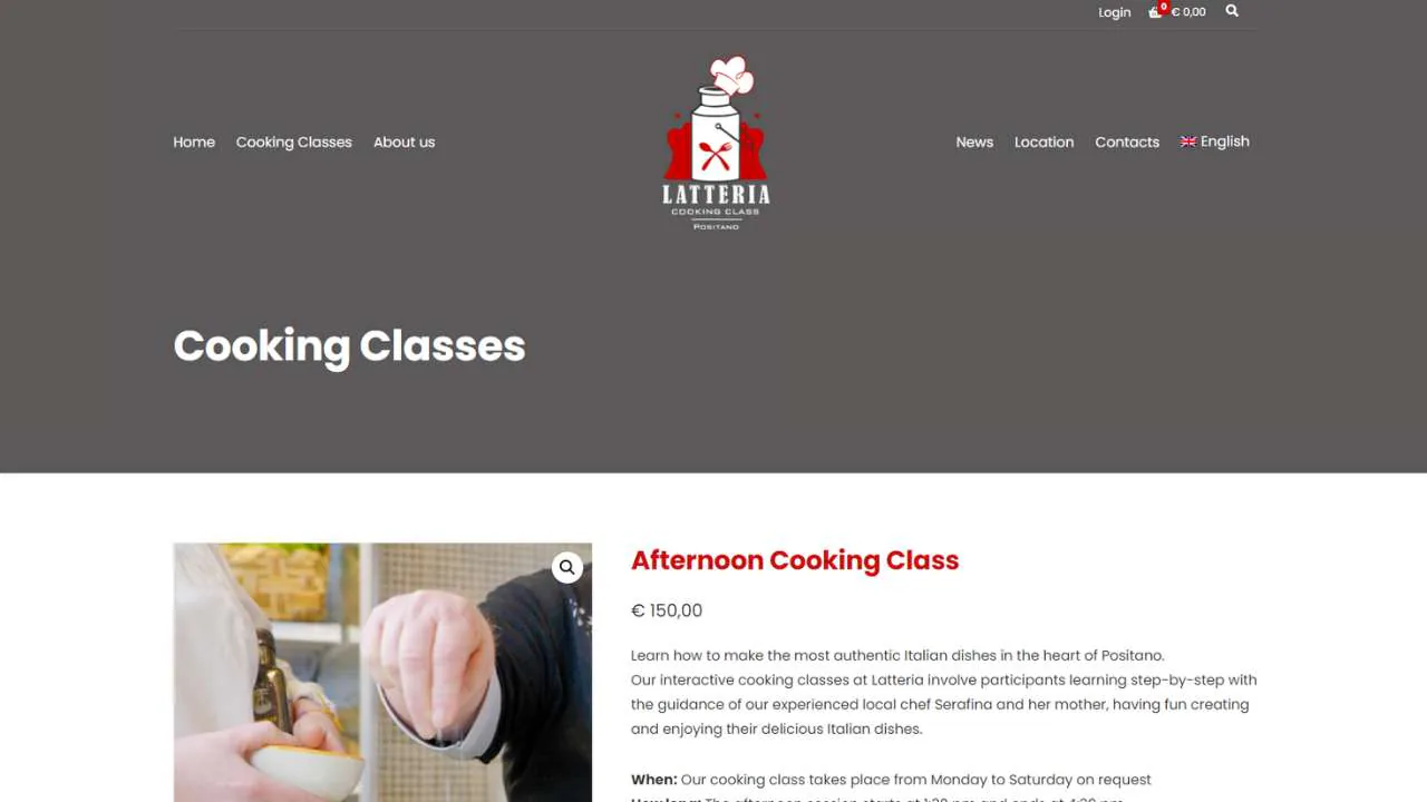 Latteria Italian Cooking Classes in Positano - 1280x720