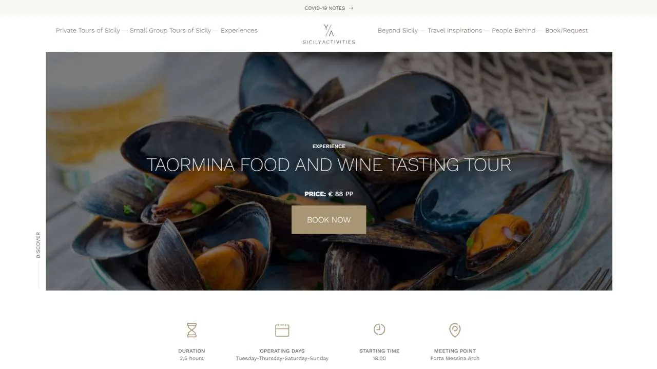 Sicily Activities Wine tour in Taormina - 1280x720
