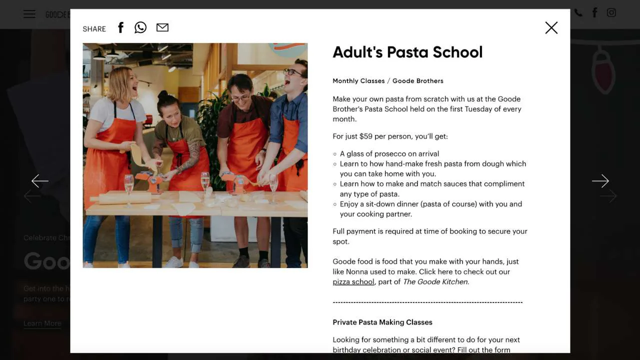 Adult's pasta school by Joy Lab - 1280x720