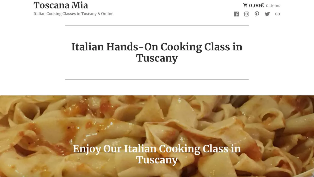 Toscana Mia Italian Hands-on cooking class in Tuscany - 1280x720