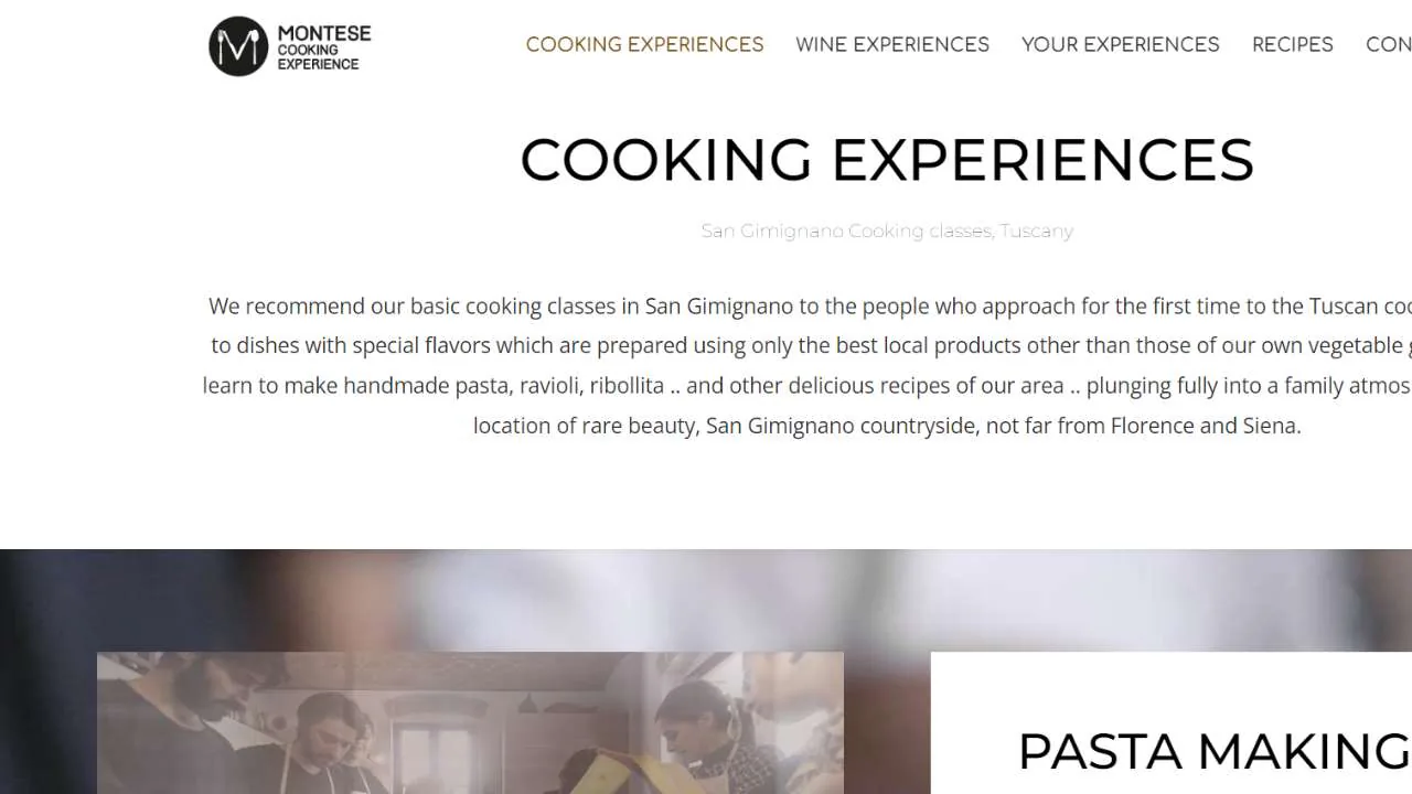 Montese Cooking Experience Italian cooking class Tuscany - 1280x720