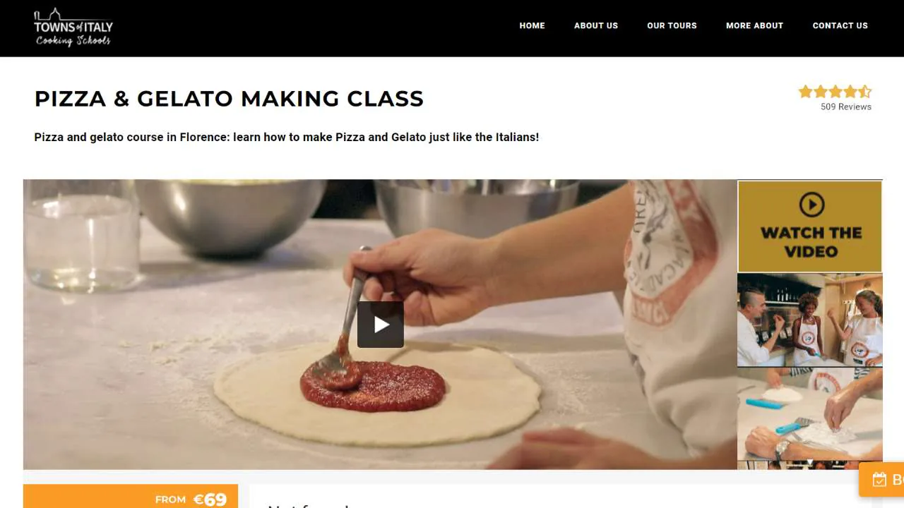 Towns of Italy Pizza Cooking Class Florence - 1280x720