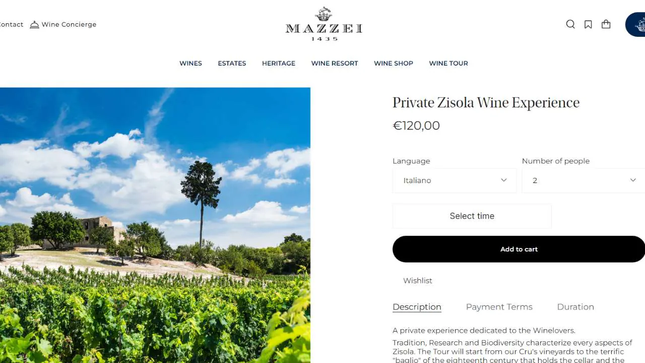 Mazzei Wine Tour in Sicily - 1280x720