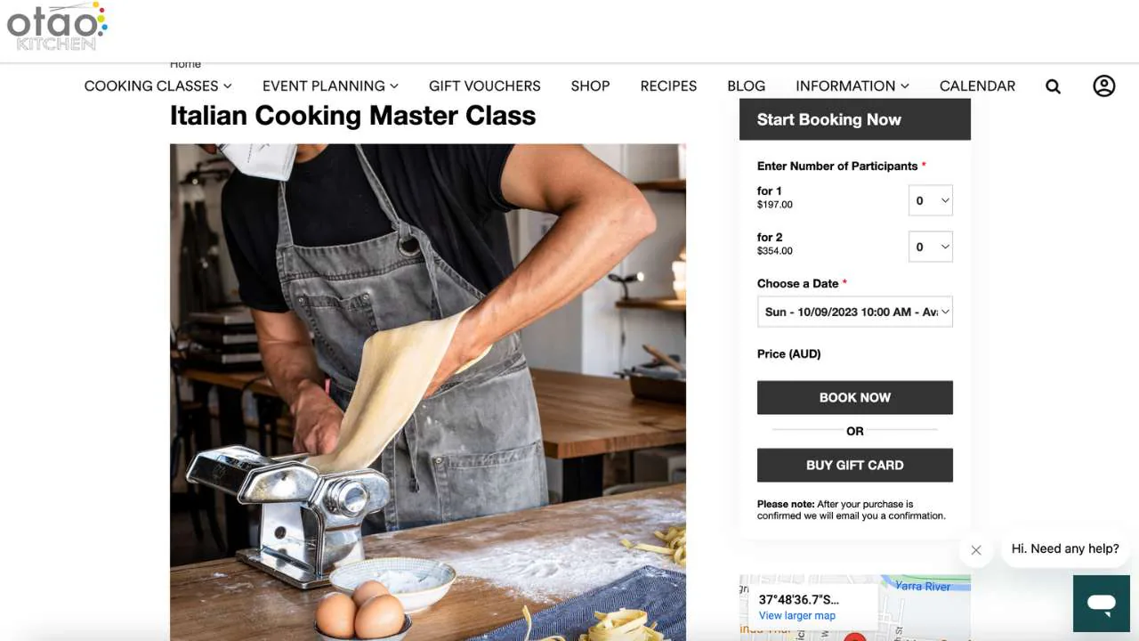 Italian cooking master class by Otao - 1280x720