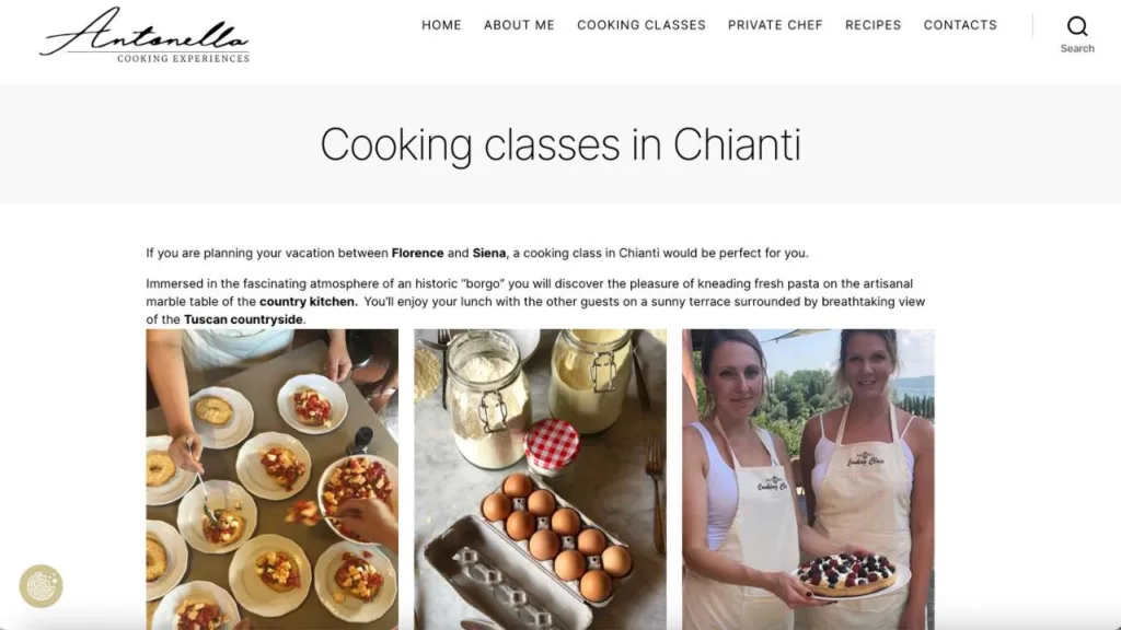 Cooking classes in Chianti with Antonella - 1280x720