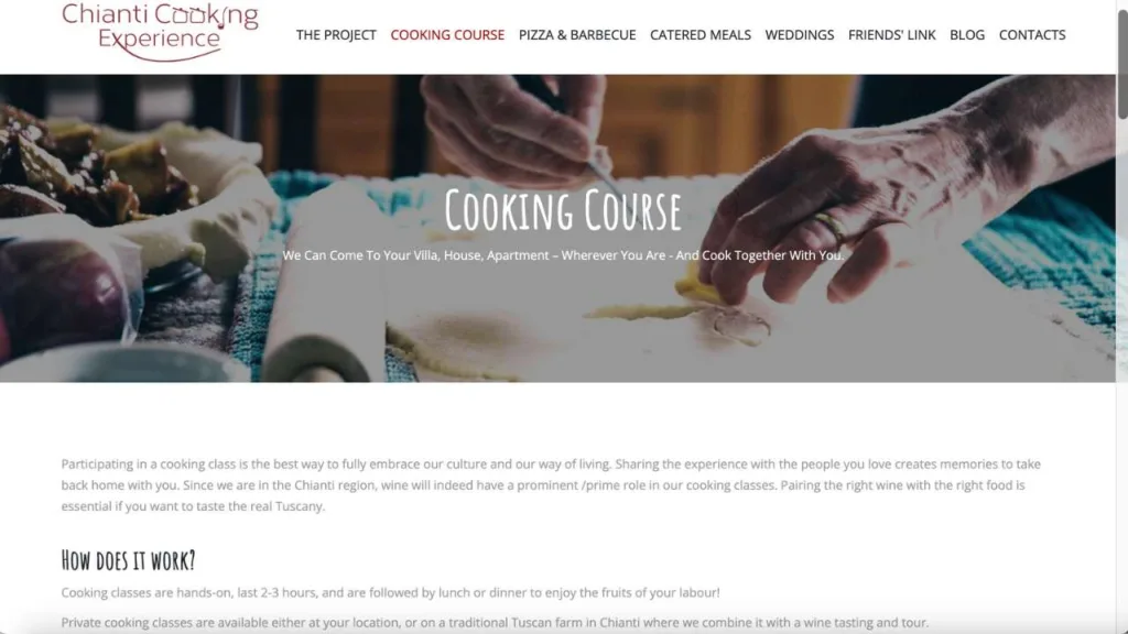 Cooking course at Chianti Cooking Experience - 1280x720