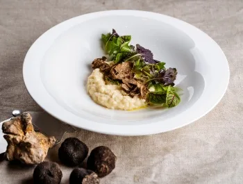 Truffle Risotto with Truffles - 350×265