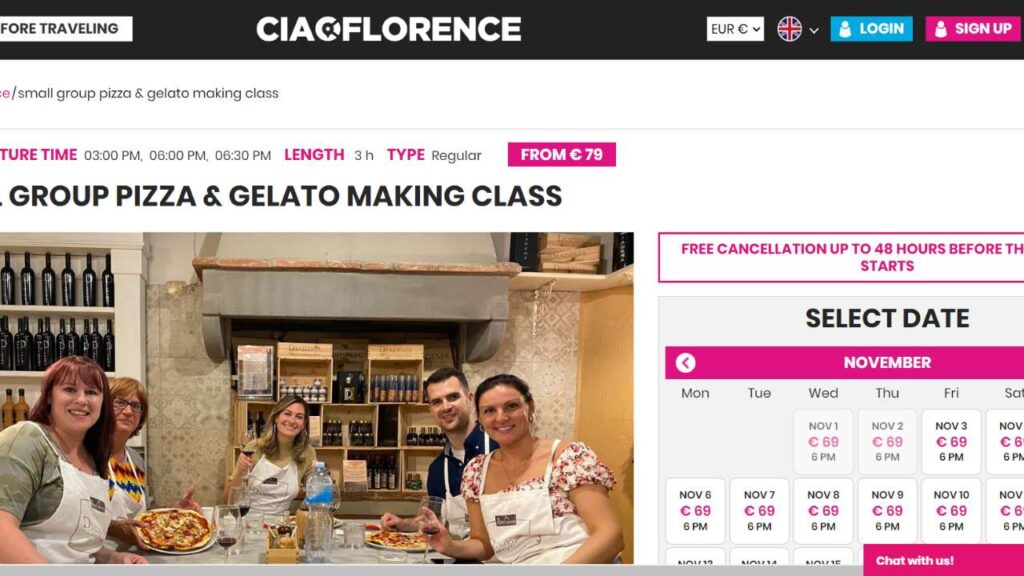 Ciao Florence Pizza Cooking Class Florence - 1280x720